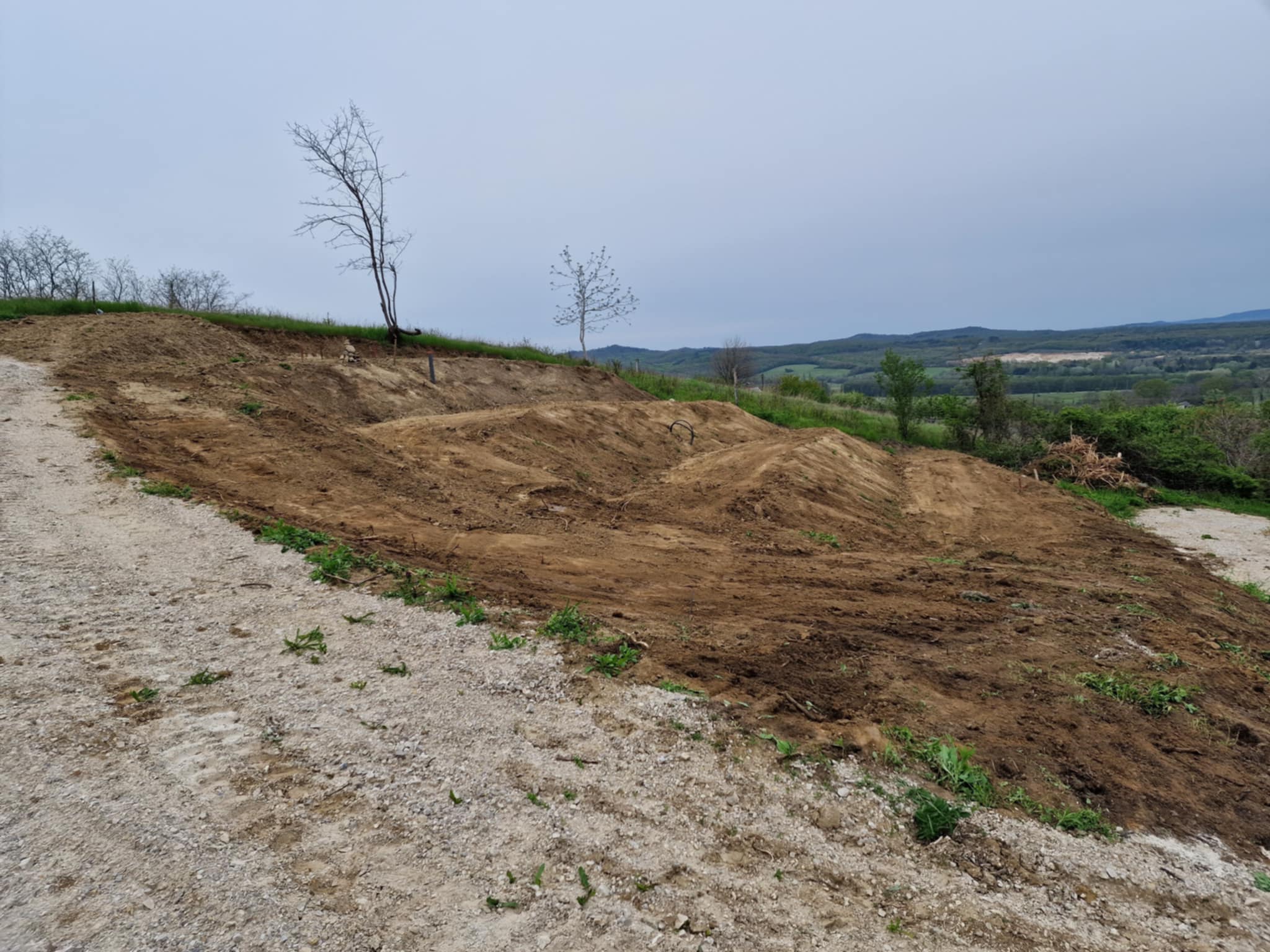 Rézsű kialakítás